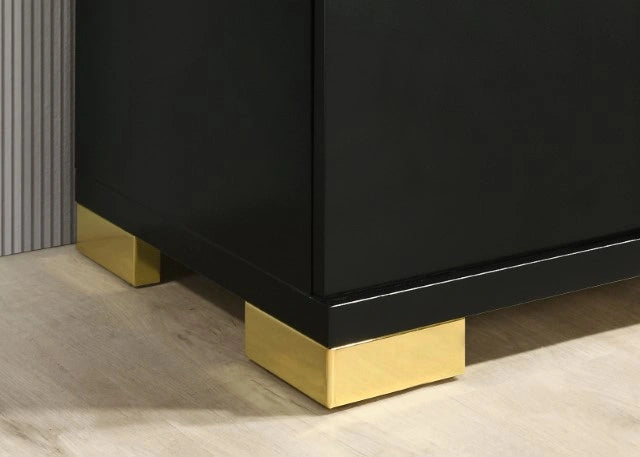 Lillestrom Bed Black