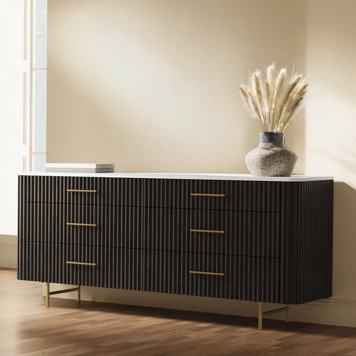 Dresser w/Marble Top