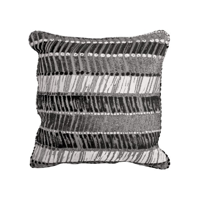 ARDENFOLD Ottoman, Beige & Gray