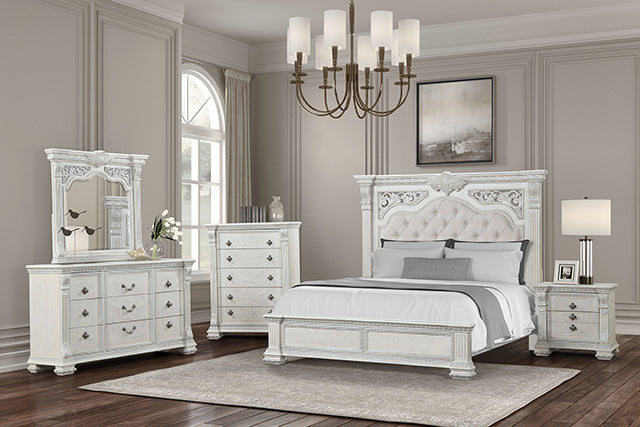 Promenade Bed Brown & White