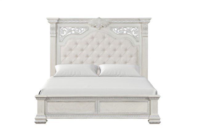 Promenade Bed Brown & White