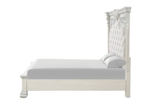 Promenade Bed Brown & White