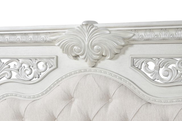 Promenade Bed Brown & White