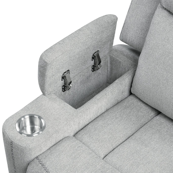 Motion Sofa w/Storage Arm