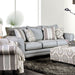 Misty Blue Gray Sofa image